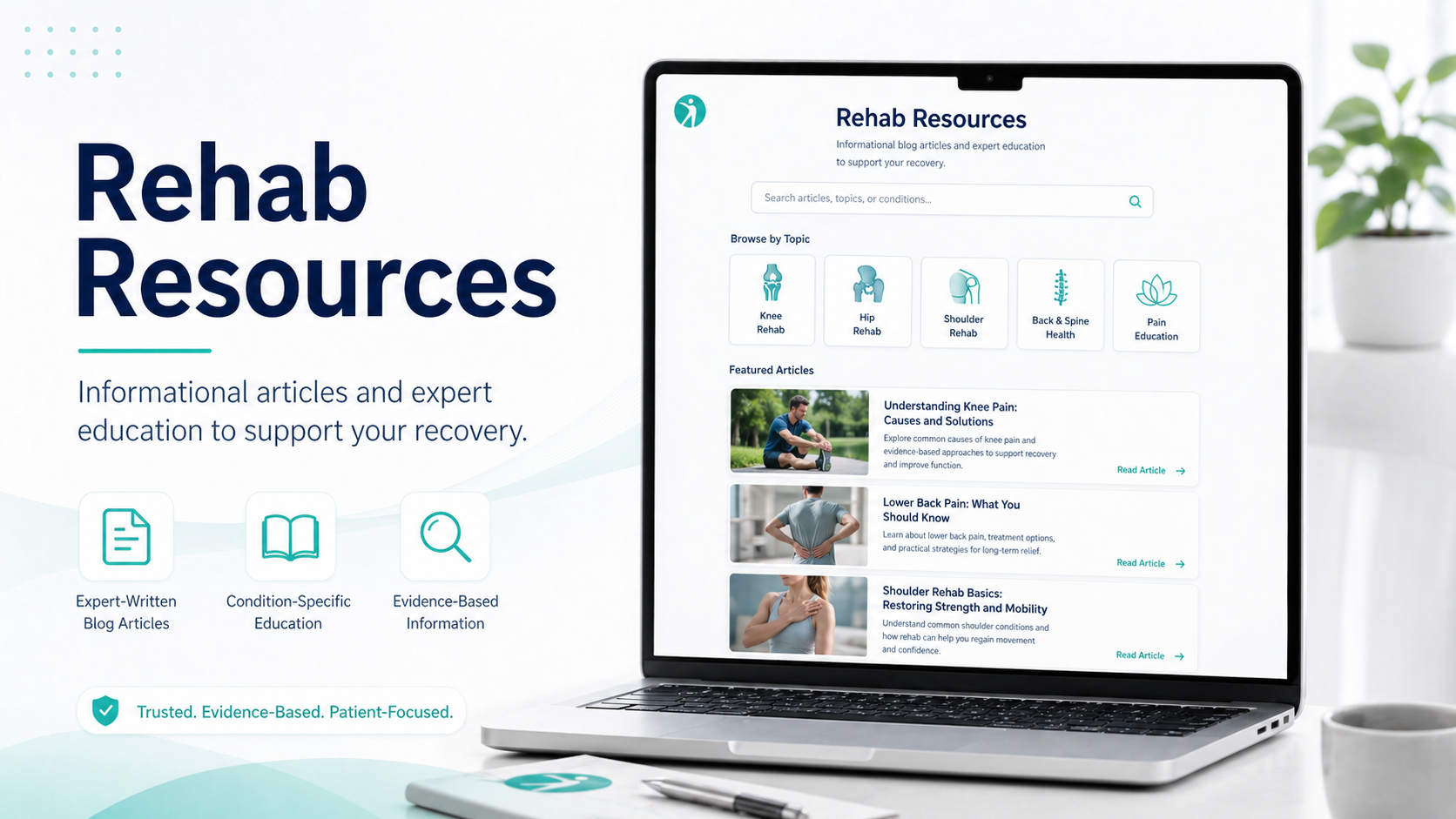 Rehab Resources informational articles and expert-written education